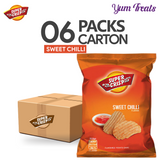 Super Crisp | Sweet Chilli Flavored Crinkled Chips (Pack of 6)