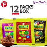 Dakar Chat Masala Sachets – Tangy Spice Mix (12-Packs)