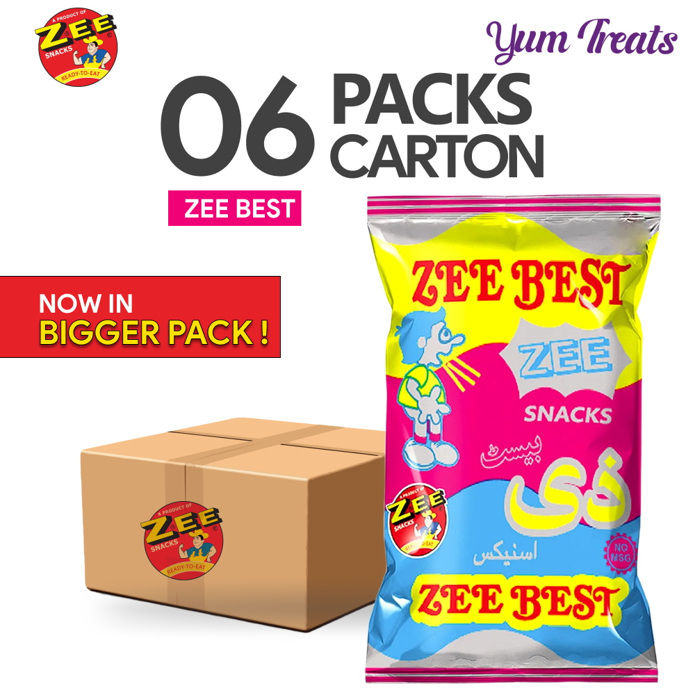 Zee Snacks – Zee Best (12-Packs)