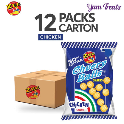 Zee Snacks Cheery Balls - Chicken Flavor