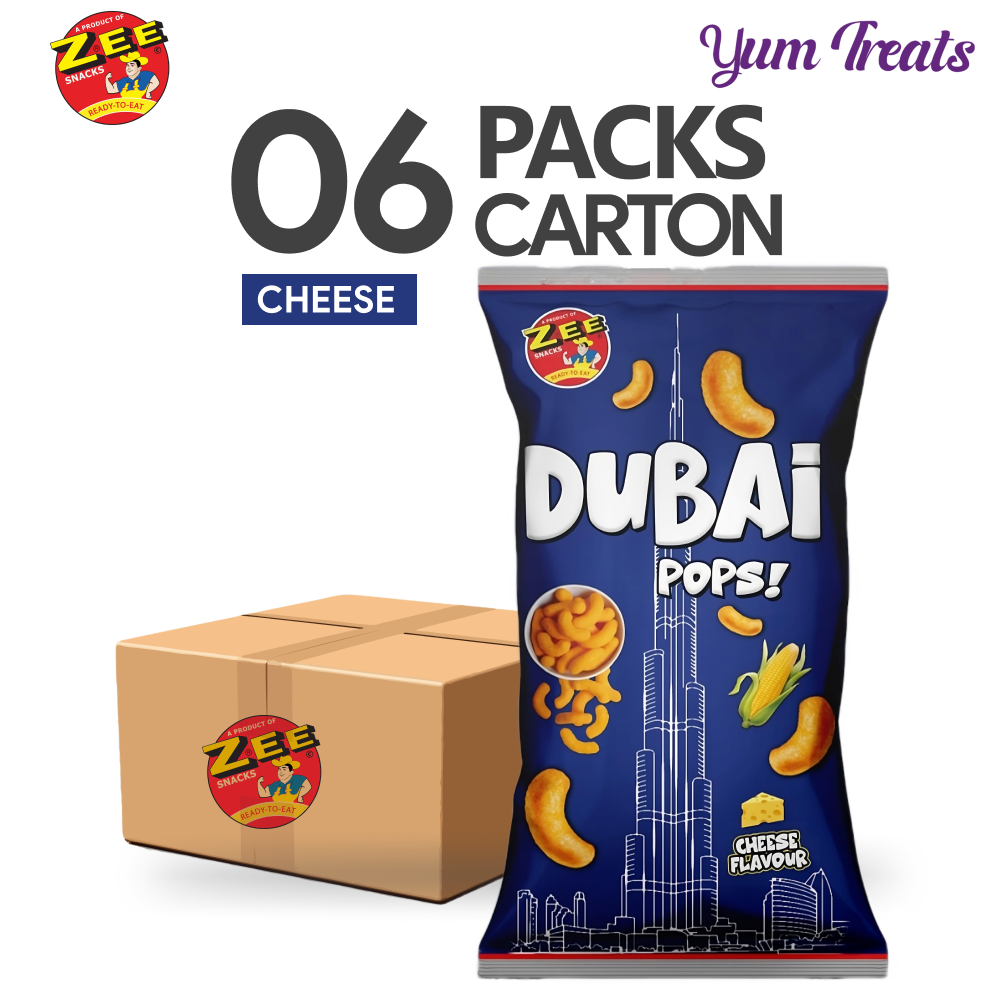 Zee Snacks Dubai Corn Pops – Cheese Flavor