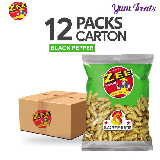 Zee Snacks | Zee Stick – Black Pepper Flavor (12-Packs)
