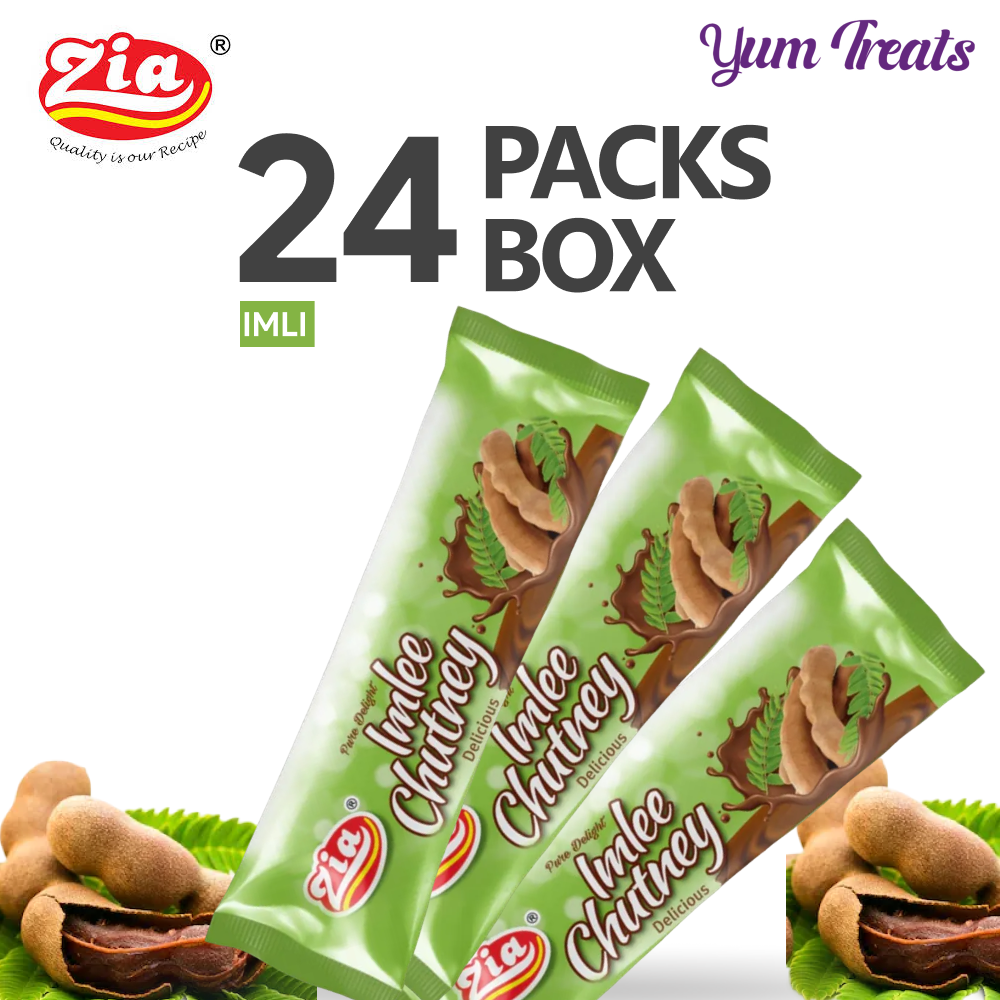 Zia | Imlee Chutney – Tangy Tamarind Flavor (24-Packs)