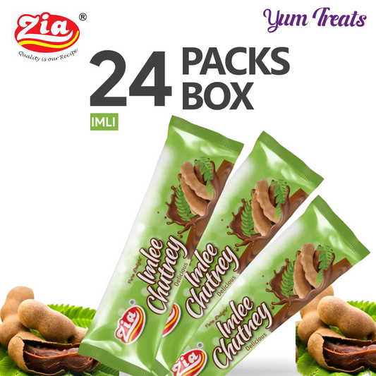 Zia | Imlee Chutney – Tangy Tamarind Flavor (24-Packs)
